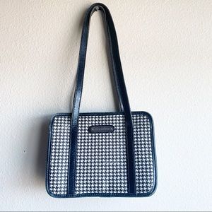 Vintage Ralph Lauren houndstooth purse